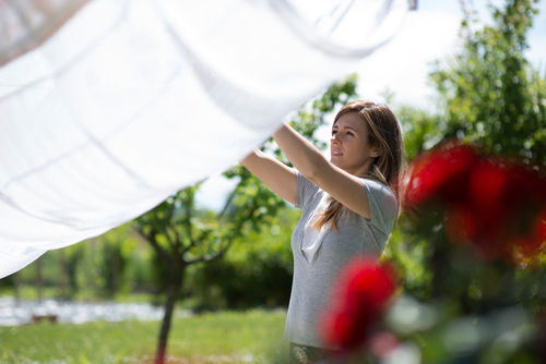 respecter le linge de lit et l'environnement