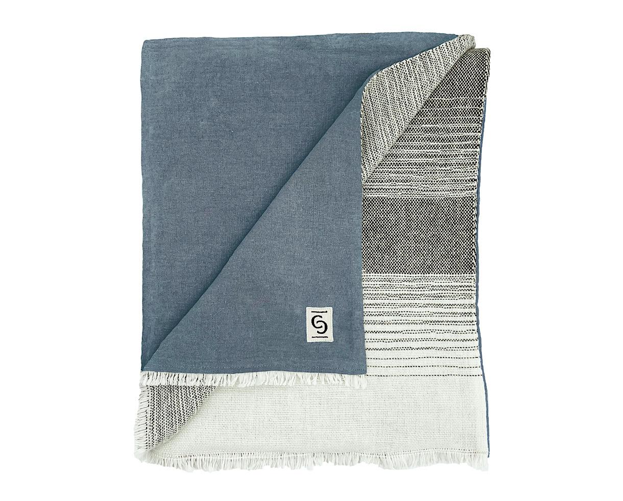 Blankets Blue Tea - Couleur Chanvre