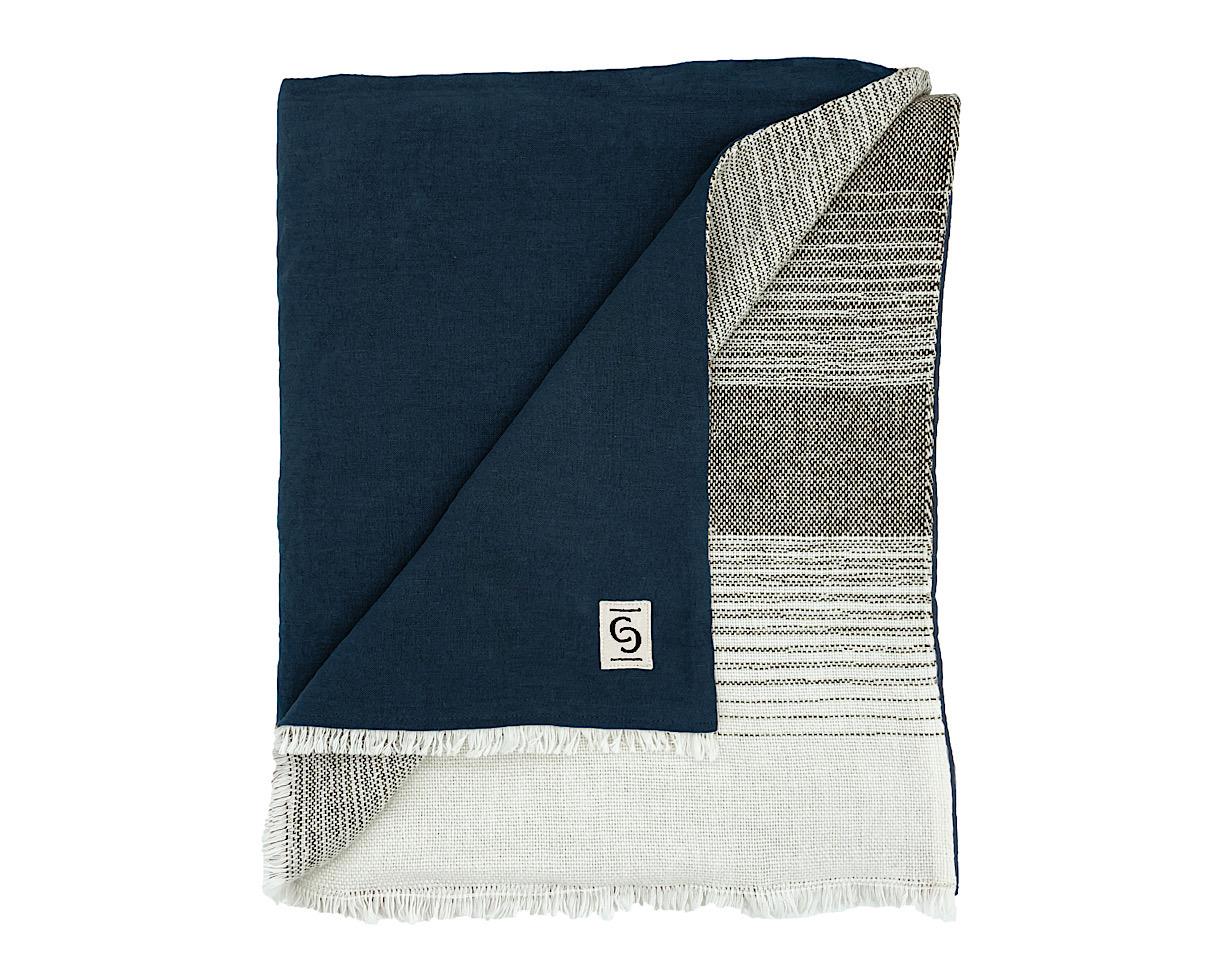 Blankets Japan Blue - Couleur Chanvre