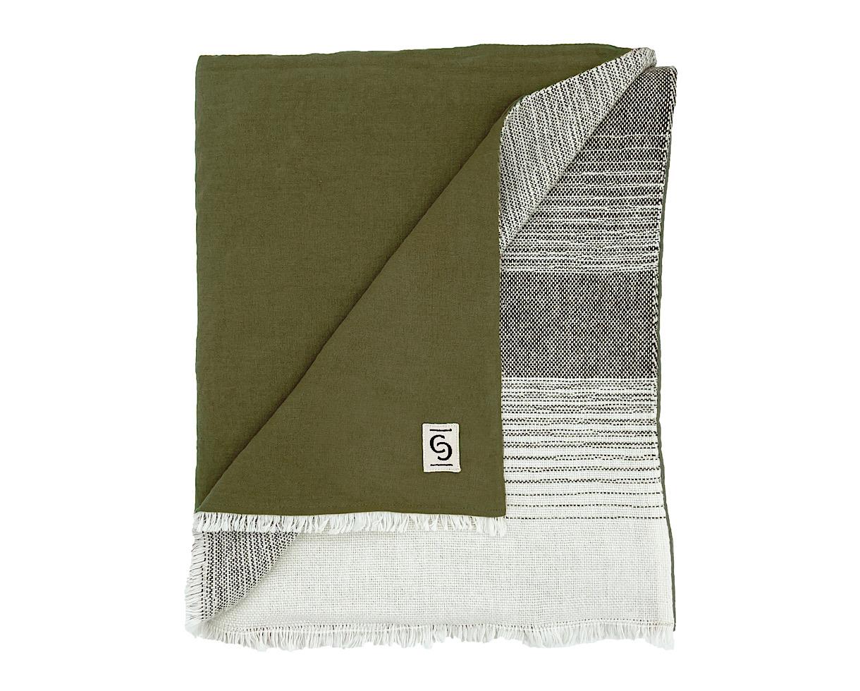 Blankets Khaki - Couleur Chanvre