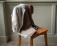 Plaid Chanvre Laine Baie d'Along - Couleur Chanvre