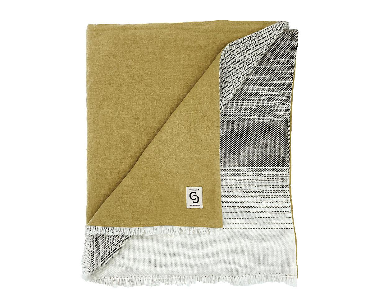 Plaid Mi-saison Tilleul - Couleur Chanvre
