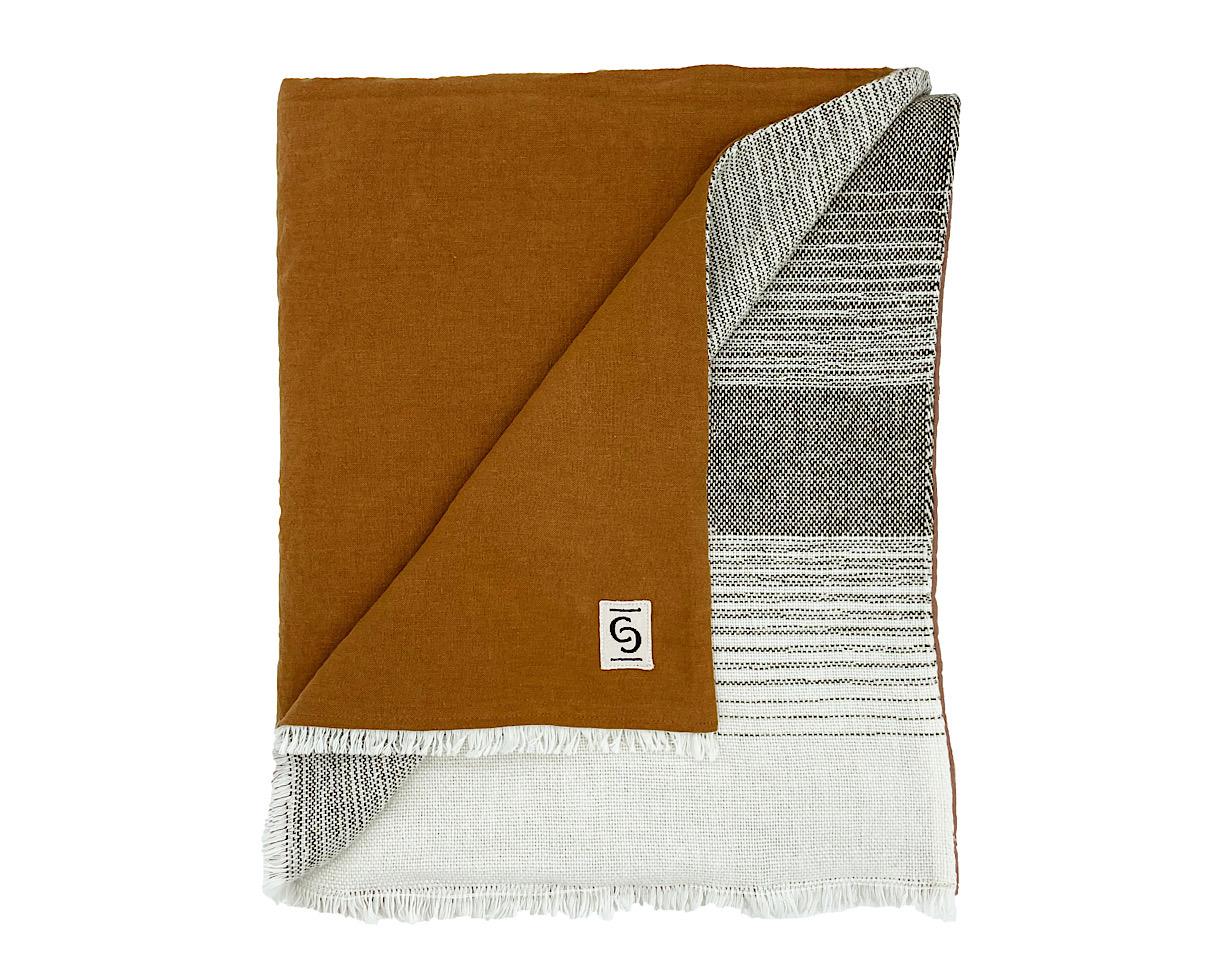 Plaid Mi-saison Havane - Couleur Chanvre