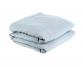 Housse de couette Lin Bleu Embruns - Couleur Chanvre