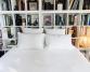 Linen Fitted Sheet White Limestone - Couleur Chanvre