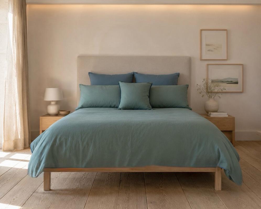 Linen Flat Sheet - Couleur Chanvre
