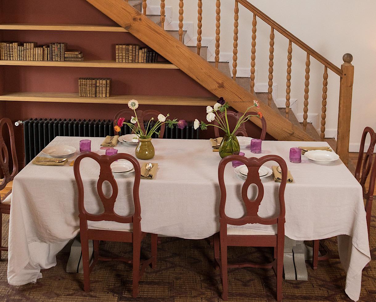 Linetxea Tablecloth Pearl Grey - Couleur Chanvre