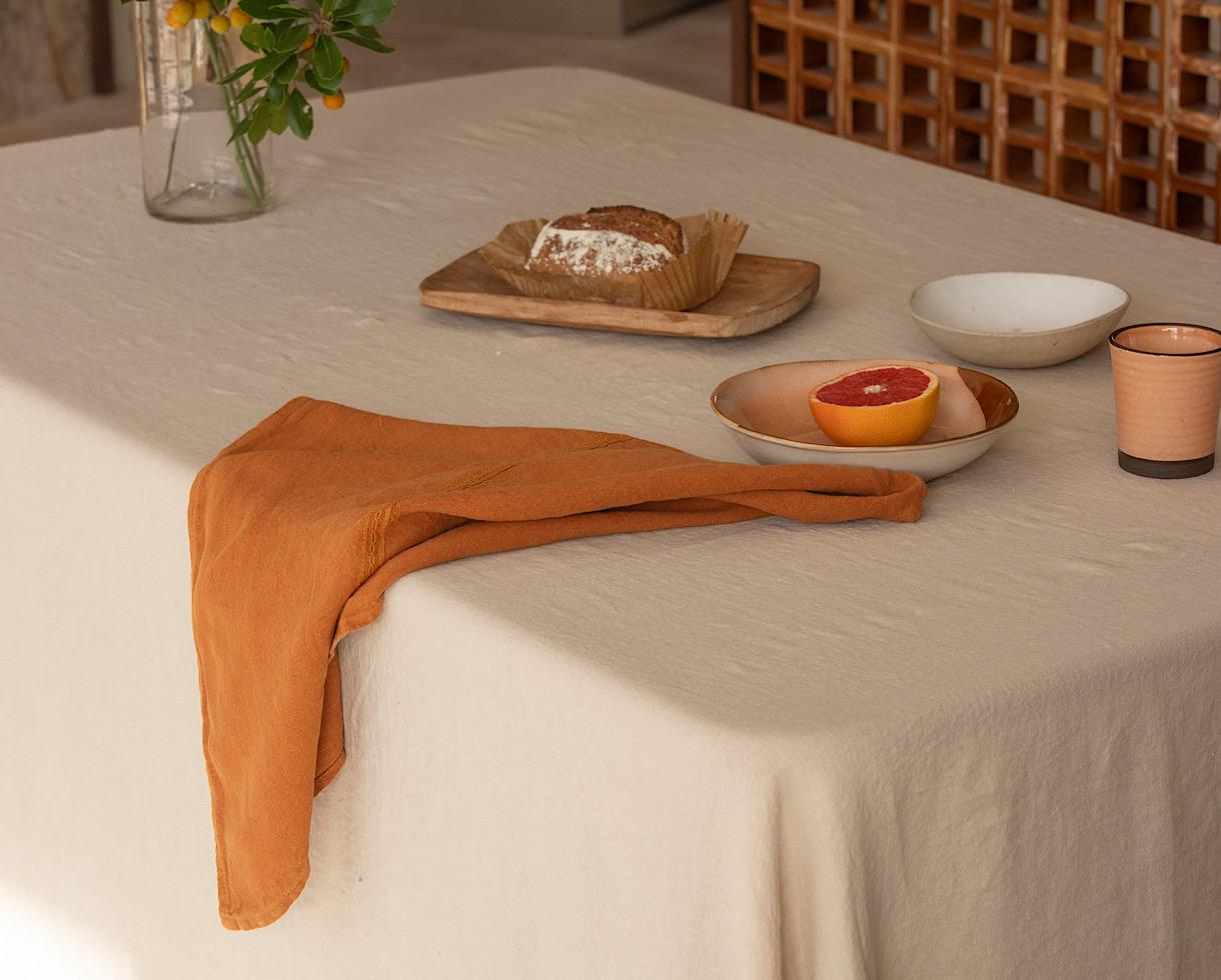 Nappe Linetxea Argile - Couleur Chanvre