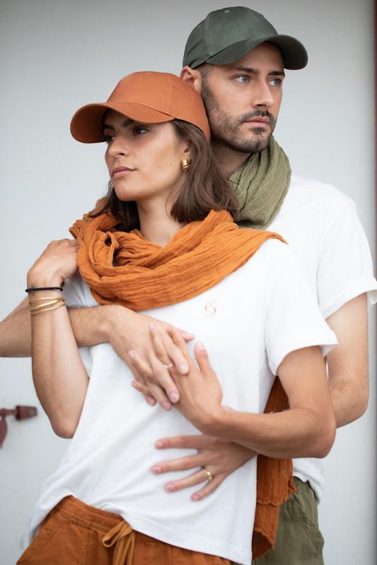 Chèche en Chanvre pur - Couleur Chanvre