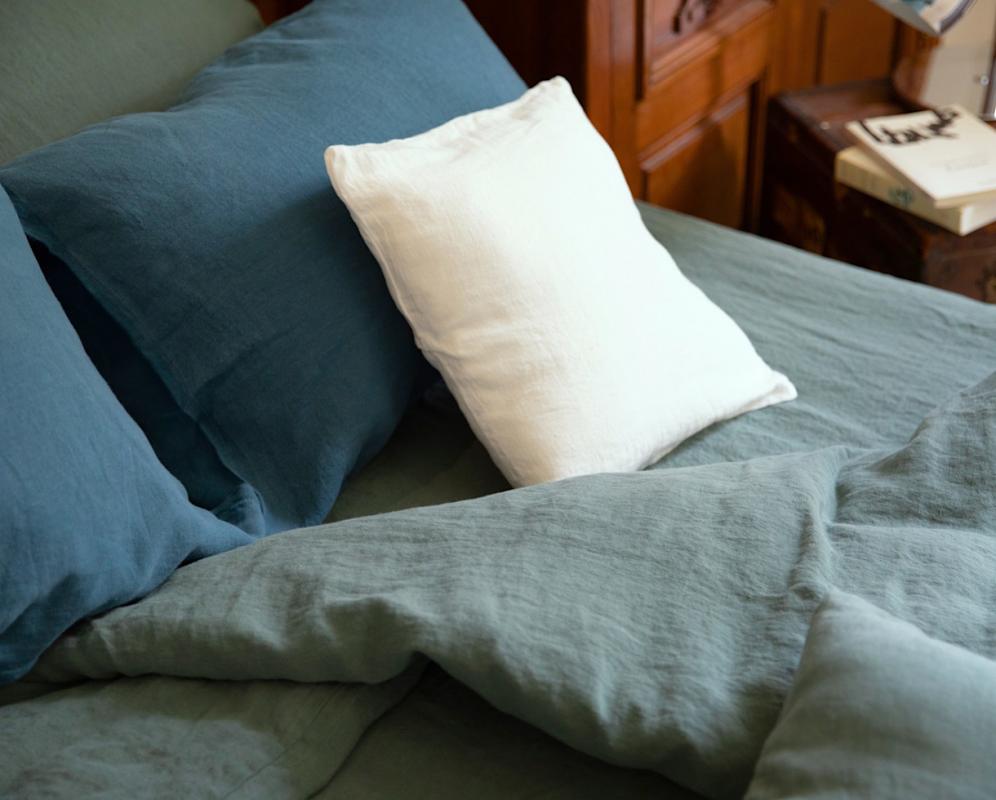 Pure hemp fitted sheet - Couleur Chanvre