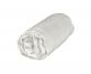 Drap housse chanvre pur Blanc de chaux - Couleur Chanvre