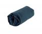 Pure hemp fitted sheet Japan Blue - Couleur Chanvre