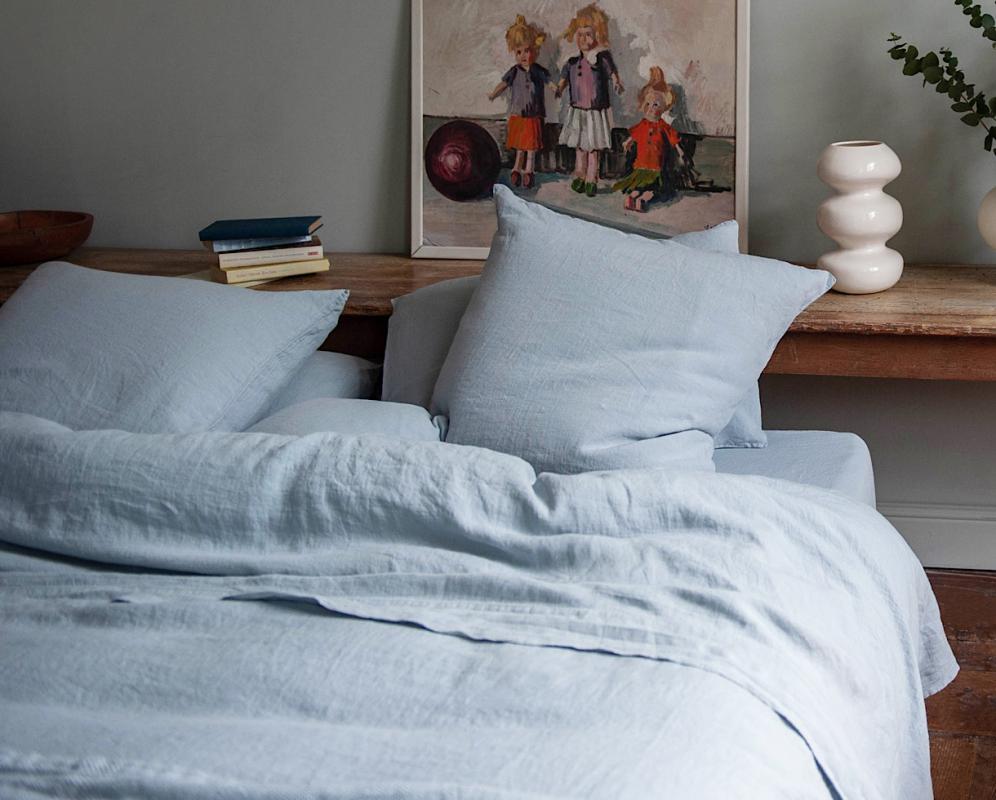 Pure hemp fitted sheet - Couleur Chanvre