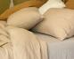 Pure hemp fitted sheet Pearl Grey - Couleur Chanvre