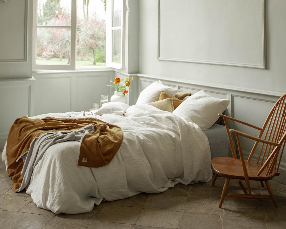 Drap plat chanvre pur - Couleur Chanvre