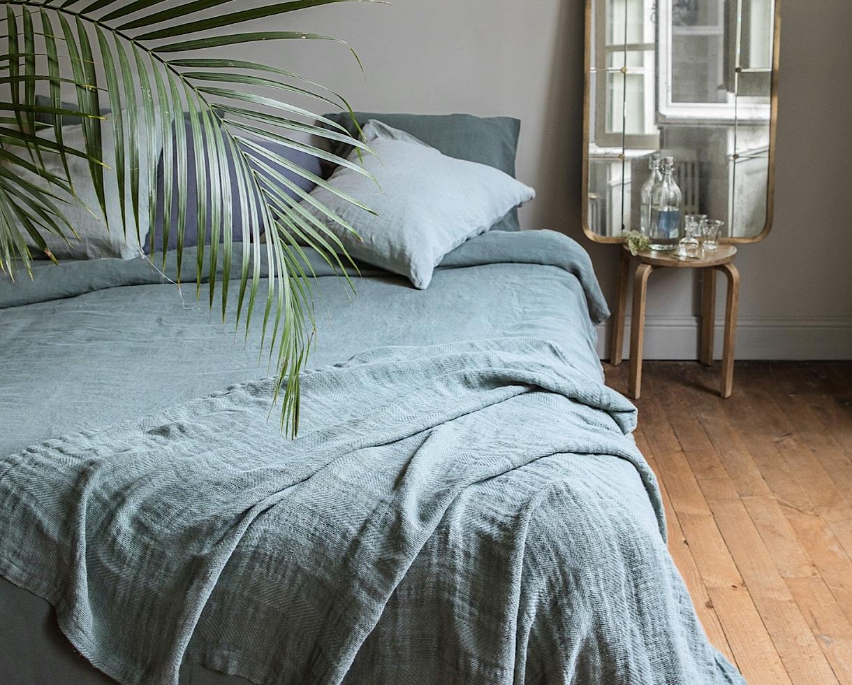 Housse de couette chanvre pur Jade - Couleur Chanvre