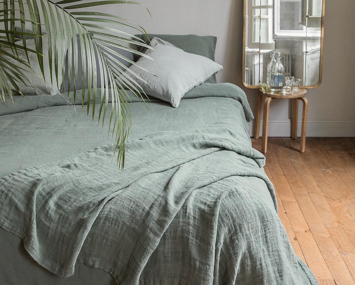 Housse de couette chanvre pur Jade - Couleur Chanvre