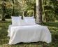 Housse de couette chanvre pur Blanc de chaux - Couleur Chanvre