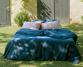 Housse de couette chanvre pur Bleu du Japon - Couleur Chanvre