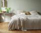 Housse de couette chanvre pur Gris Perle - Couleur Chanvre