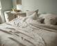 Housse de couette chanvre pur Gris Perle - Couleur Chanvre