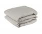 Housse de couette chanvre pur Gris Perle - Couleur Chanvre