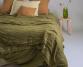 Gauze curtain Khaki - Couleur Chanvre