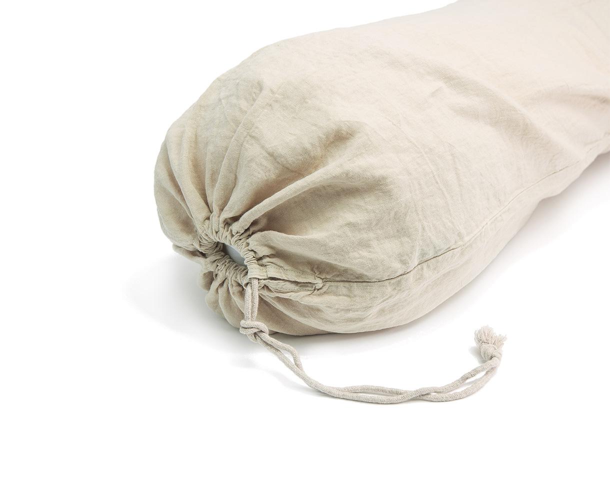 Bolster cover Clay - Couleur Chanvre