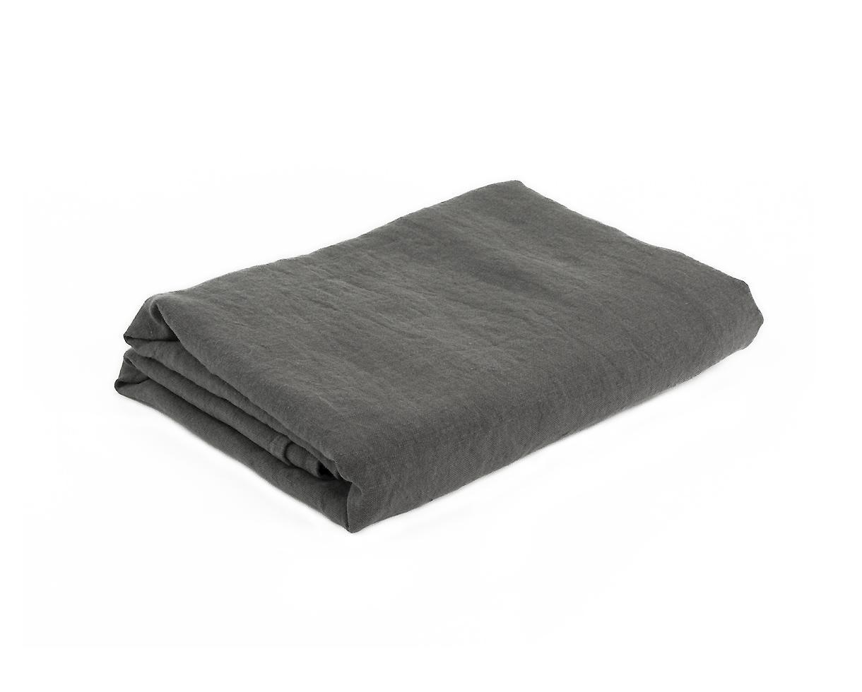 Nappe en lin Poivre Gris - Couleur Chanvre
