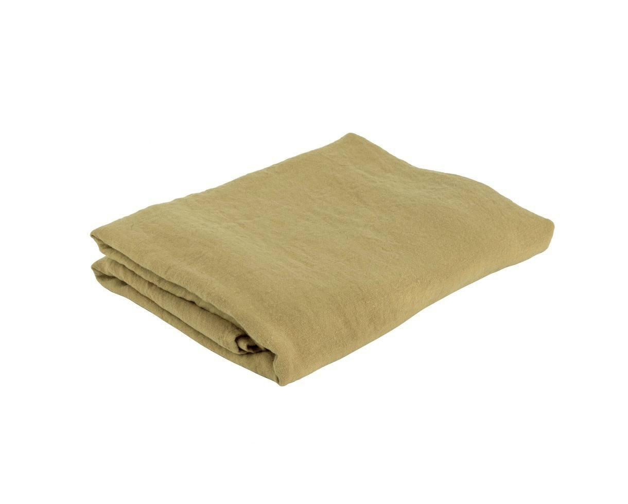Nappe en lin Tilleul - Couleur Chanvre