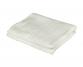 Drap plat en lin 100% Blanc de chaux - Couleur Chanvre