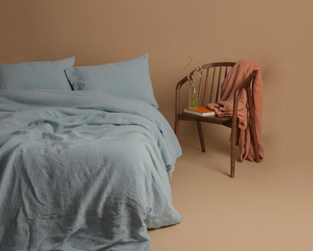 Housse de couette en lin - Couleur Chanvre