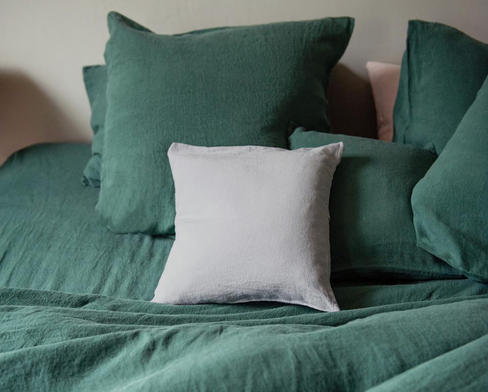 Linen pillowcase - Couleur Chanvre