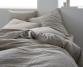 Drap housse en lin 100% Gris Perle - Couleur Chanvre