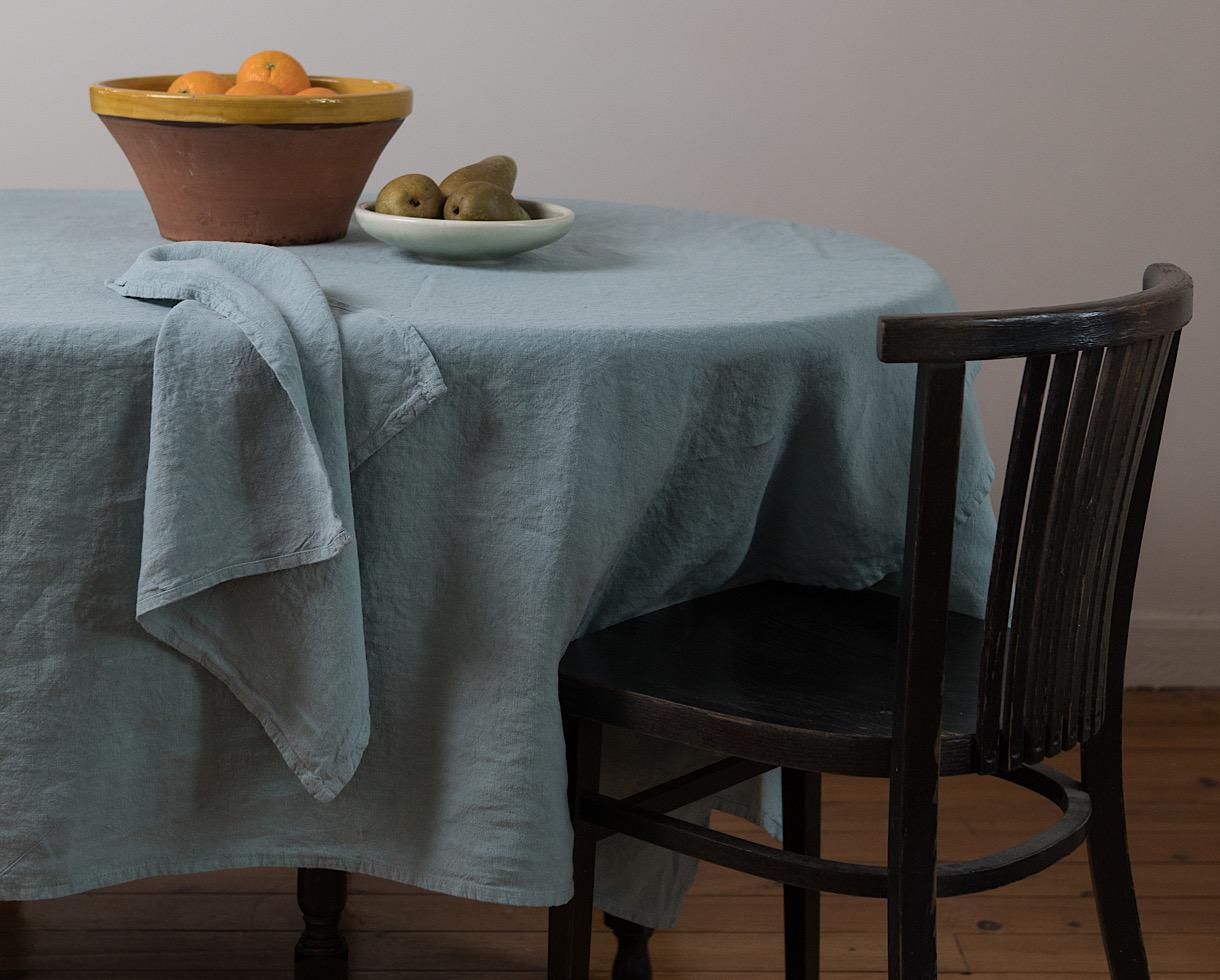 Serviette de table en lin Fidji - Couleur Chanvre