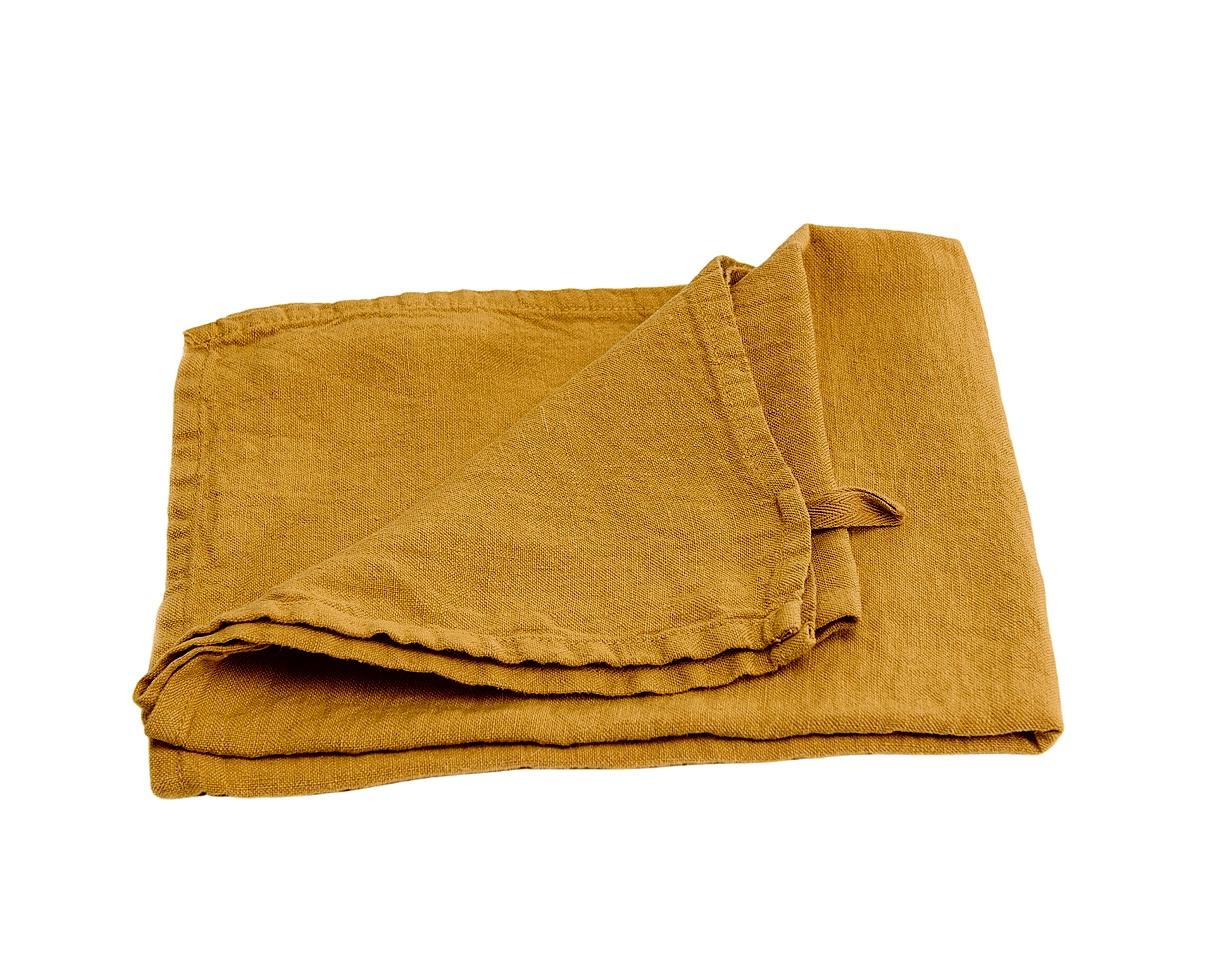 Linen tea towel Amber - Couleur Chanvre
