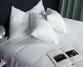 Organic cotton duvet cover Chalk - Couleur Chanvre