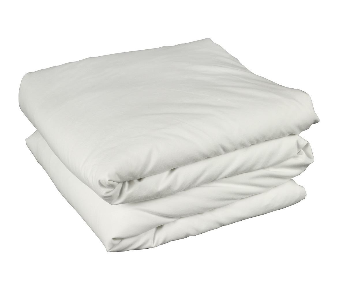 Bettdeckenbezug aus Bio-Baumwolle Kreide - Couleur Chanvre