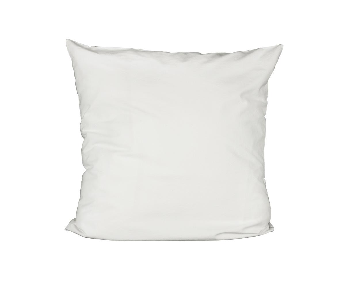 Organic cotton pillowcase Chalk - Couleur Chanvre