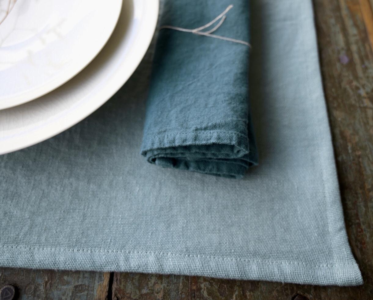 Set de table en lin 500 gr Fidji - Couleur Chanvre