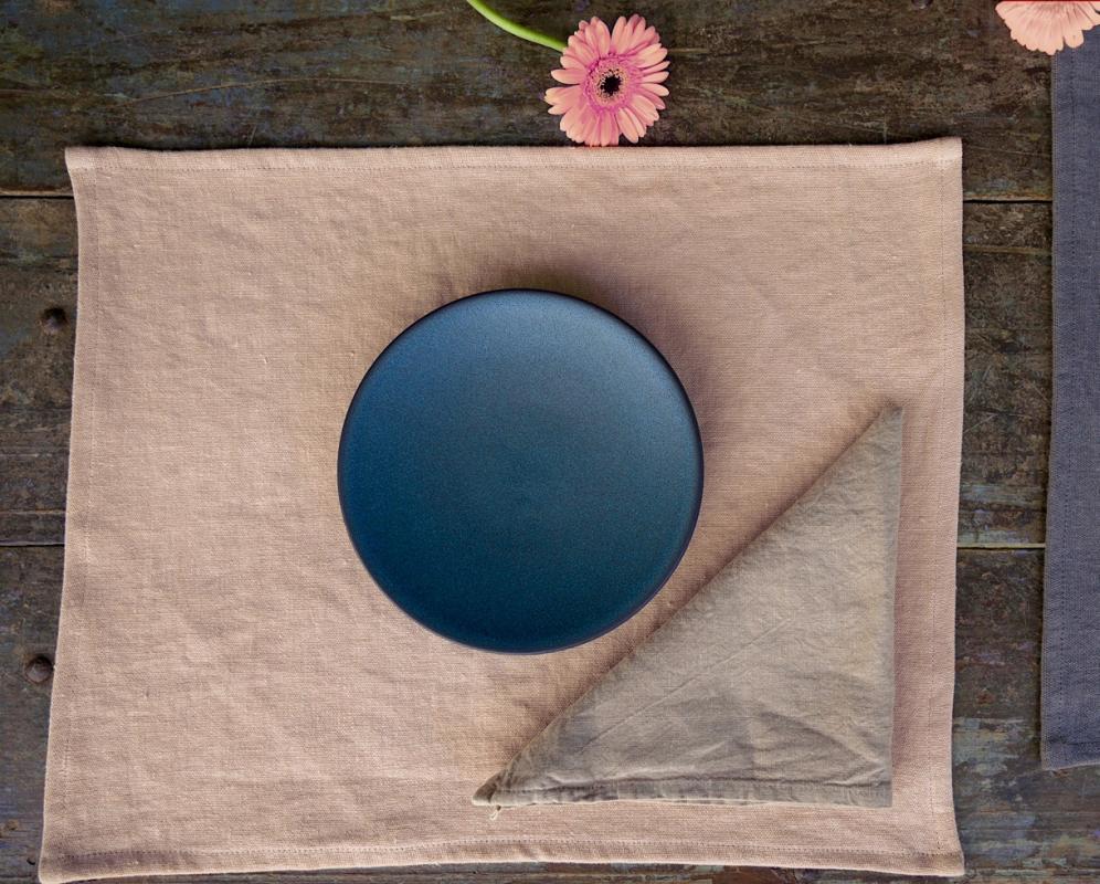 Set de table en lin 500 gr - Couleur Chanvre