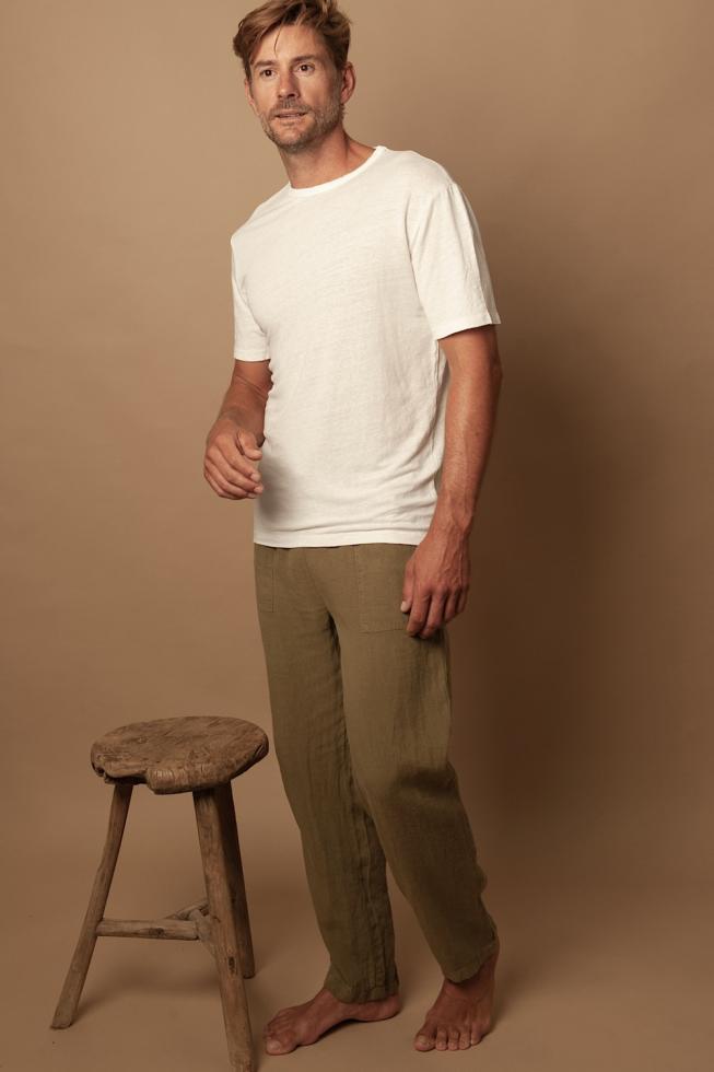 Hemp pants Khaki - Couleur Chanvre