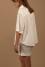 Camisa de pijama Blanco de cal - Couleur Chanvre