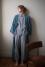 Pantalones de pijama Té azul - Couleur Chanvre