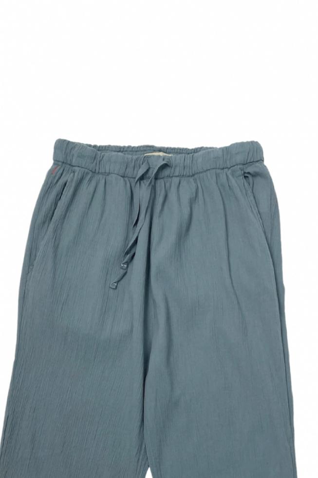 Pantalones de pijama Té azul - Couleur Chanvre