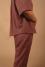 Pantalon de Pyjama Ocre Rouge - Couleur Chanvre