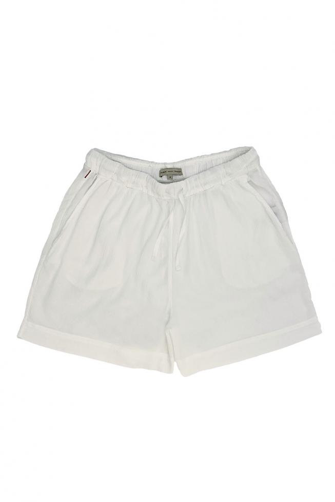 Short de Pyjama Blanc de chaux - Couleur Chanvre