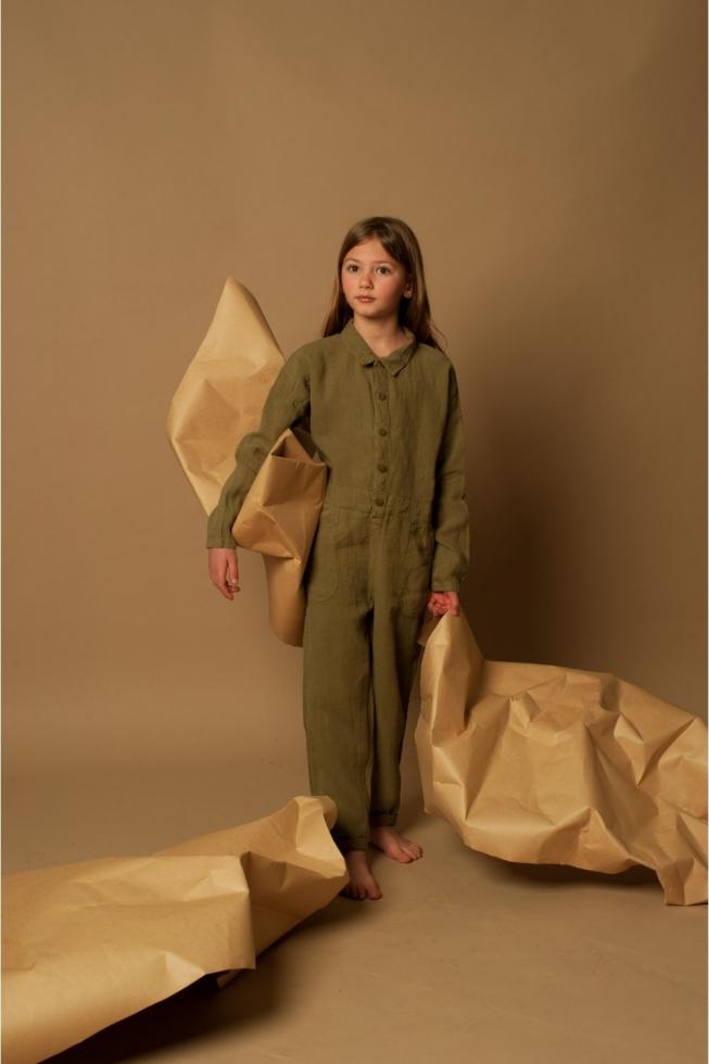The Overall Khaki - Couleur Chanvre