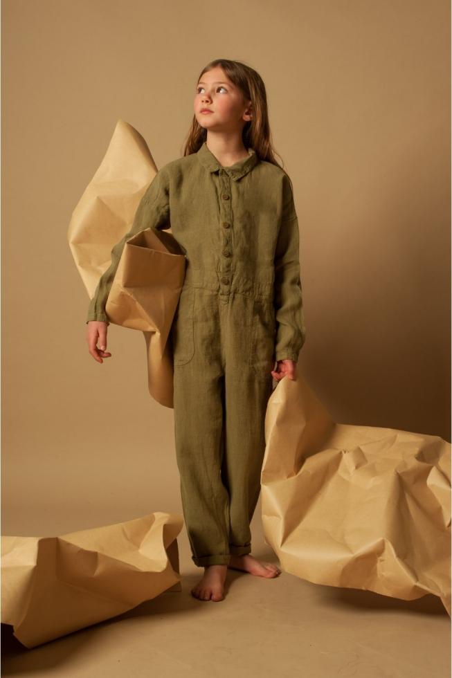 The Overall Khaki - Couleur Chanvre