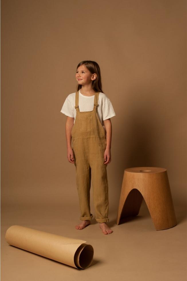 die Latzhose Linde - Couleur Chanvre